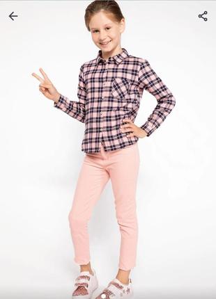 Штани джинси рожеві на дівчинку defacto 8-9 р. 128-134