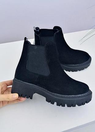 Ботинки santa итальянская замша