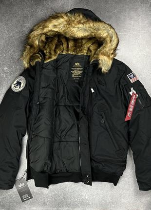 Alpha industries polar sv куртка парка ма-1 зимова