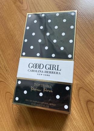 Женские духи carolina herrera good girl dot drama collector edition 80 ml.4 фото