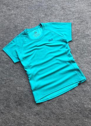Спортивна футболка jack wolfskin w hydropore xt t-shirt mint