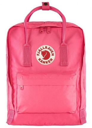 Шикарный рюкзак, сумка fjallraven kanken classic unisex backpack flamingo pink