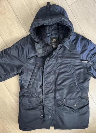 Куртка парка зимова alpha industries n-3b parka