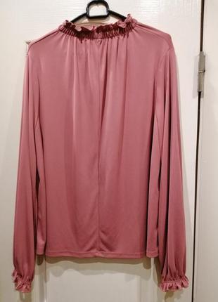 Блуза водолазка zara теракотовий колір3 фото