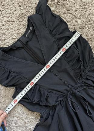 Комбинезон prettylittlething комбинезон-шорты однотонный чёрный кэжуал хлопок