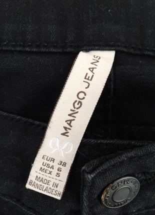 Чёрные джинсы mango3 фото