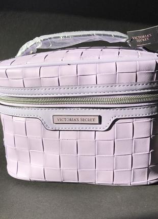 Косметичка victoria’s secret lilac лілова міні сумка3 фото