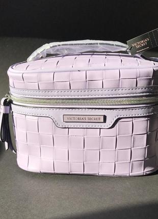 Косметичка victoria’s secret lilac лілова міні сумка5 фото