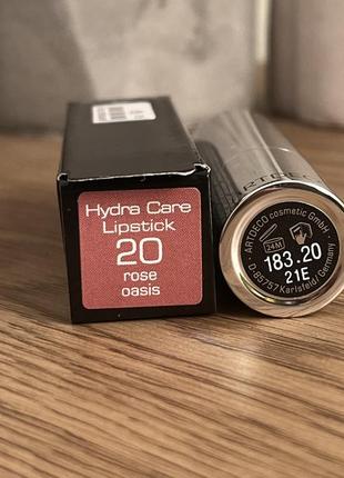 Оригінал artdeco hydra care lipstick помада для губ 20 rose oasis оригинал помада для губ
