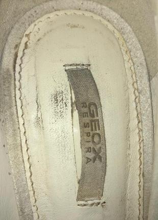 Замшеві черевички geox 36р8 фото