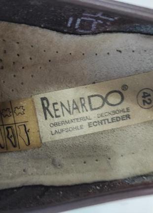 Туфли кожаные renardo итальялия9 фото