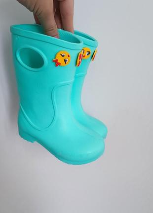 Гумові чоботи для дівчаток гумові чобітки чобітки гумові дитячі гумові чобітки