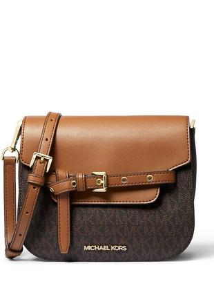 Женская сумка michael kors 'emilia' (mini, brown)