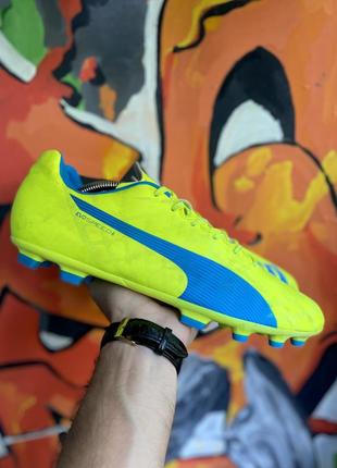 Puma evo speed бутсы сороконожки 46 размер футбольные оригинал