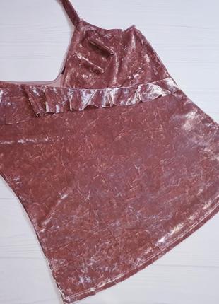 Велюровий топ-майка camma 44-46