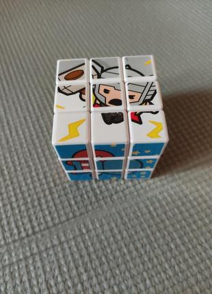 Кубик рубіка marvel (miniso/ usupso)3 фото