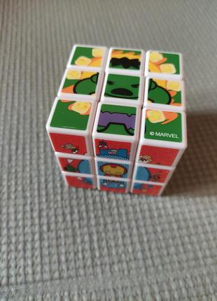 Кубик рубика marvel (miniso/ usupso)5 фото