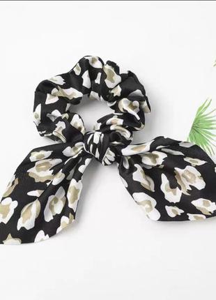 🎀 гумка для волосся з бантом. скранч