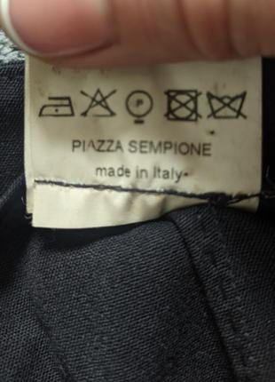 Piazza sempione шерстяні брюки теплі штани брюки з глибокою посадкою, італія люкс бренд4 фото