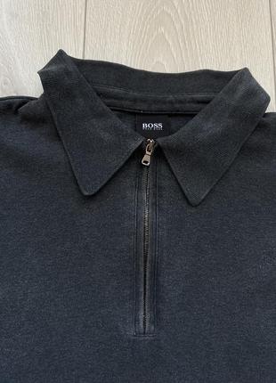 Премиальный поло лонгслив hugo boss size l/xl3 фото