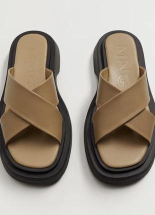 Шлепанцы mango