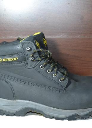 Dunlop safety 42.5-43р ботинки кожаные берцы тактические6 фото