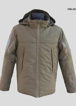 Тактична куртка зима (мембрана) олива