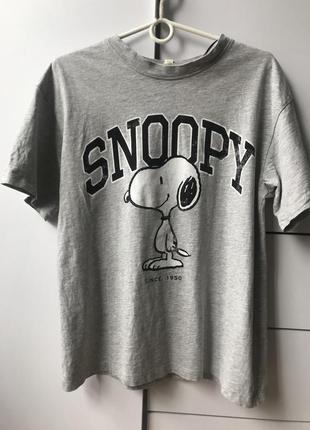 Футболка с рисунком snoopy
