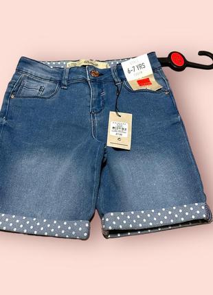 Джинсовые шорты denim co 6-7 лет 122