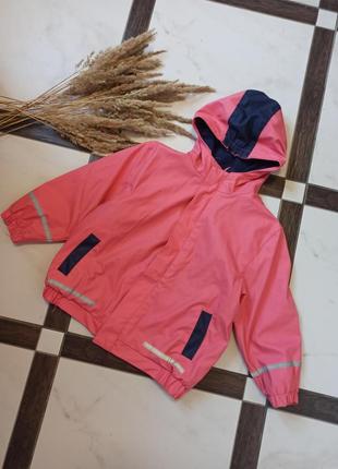 Розовая курточка на девочку1 фото