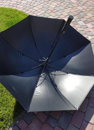 Большой семейный зонт полуавтомат2 фото