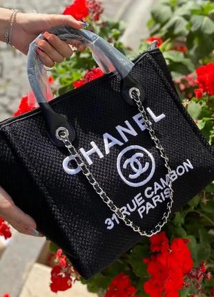 Женская сумка шоппер женская сумка текстиль в стиле chanel сунель10 фото