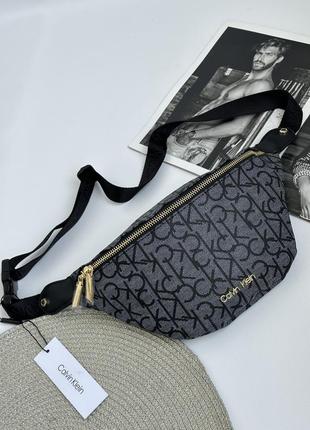 Бананка calvin klein чоловіча жіноча поясна сумка