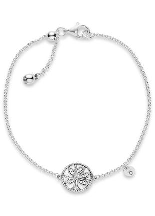 Серебряный браслет pandora moments 597776cz