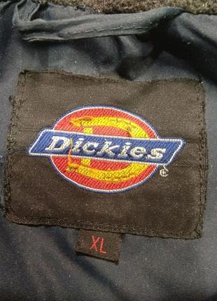 Dickies куртка тепла xl темно-синя з капюшоном6 фото