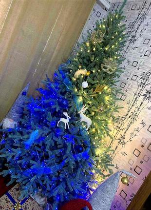 Ёлка литая венская голубая 230 см искусственная, от производителя siga group,...