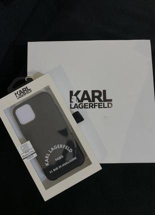 Чехол karl lagerfeld оригинал на iphone 11 pro5 фото