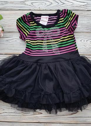 Нарядное платье для девочки на 2 года1 фото