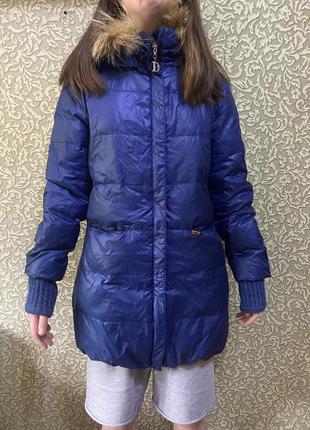 Куртка пальто для девочки р 152