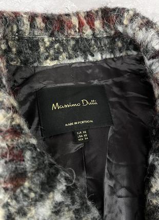 Пальто з вовною massimo dutti6 фото