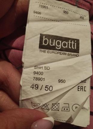 Изысканная хлопковая рубашка от итальянского бренда bugatti4 фото