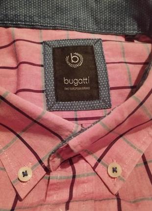 Изысканная хлопковая рубашка от итальянского бренда bugatti3 фото