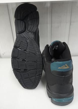 Кросівки чоловічі зимові, шкіряні, чорного кольору . veer.в-4372. ціна 2100 грн. розмір:47 - 30 см по устілці.4 фото