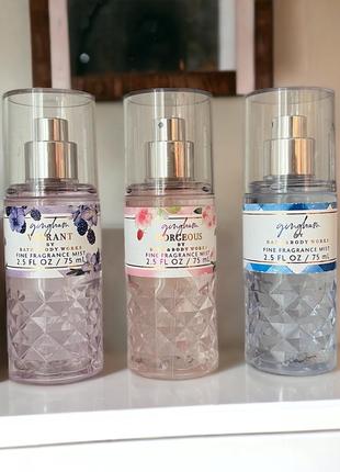 Парфумований міні-спрей-міст gingham від bath and body works