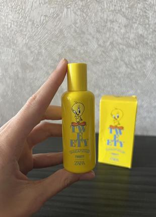 Zara tweety 30мл детский парфюм