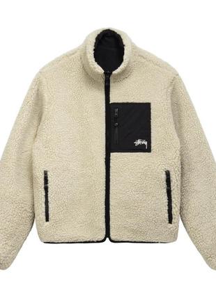 Шерпа stussy 8 ball jacket 2в12 фото