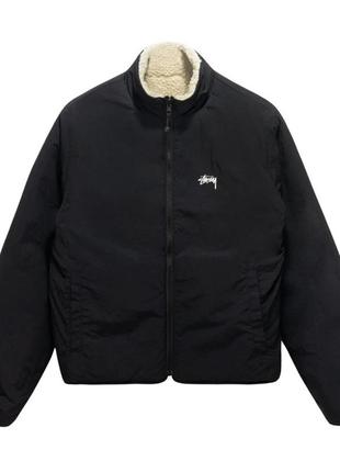 Шерпа stussy 8 ball jacket 2в16 фото