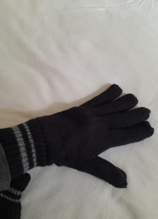 Чоловічі зимові рукавиці.4 фото