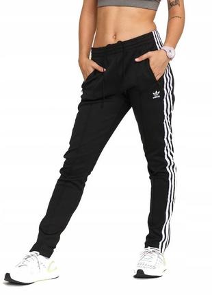 Adidas track pants женские черные спортивные штаны оригинал