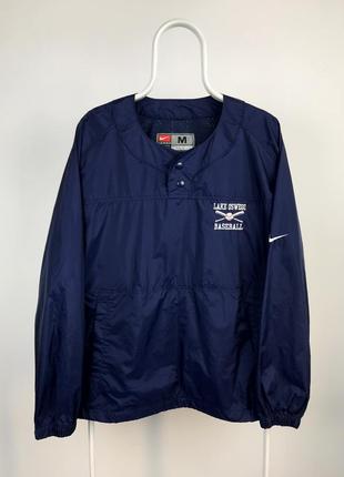 Винтажная нейлоновая куртка nike team lake oswego baseball vintage